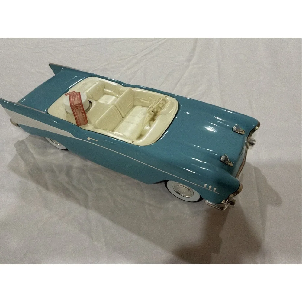 Rare Vintage Jim Beam 1957 Chevrolet Bel Air Porcelain Car Decanter -collectible